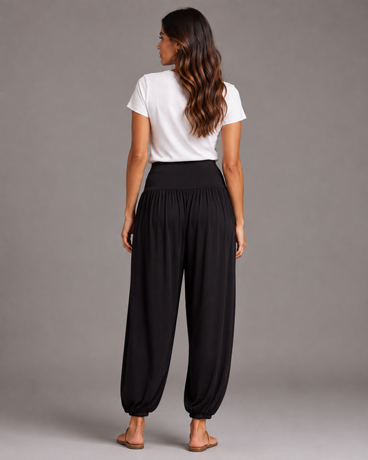 Şalvar Pantalon Siyah