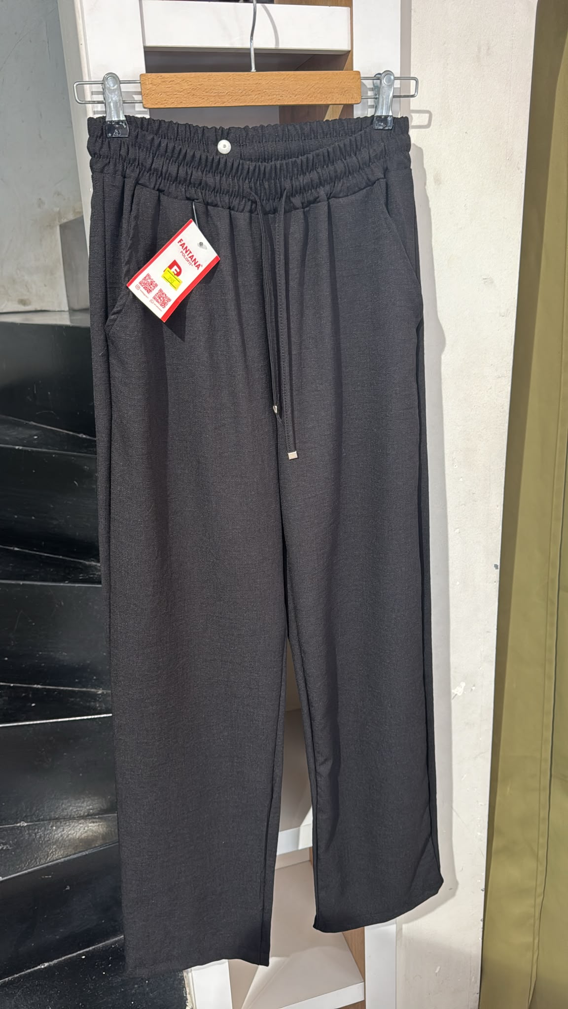 Beli Lastikli Pol Paça Pantolon