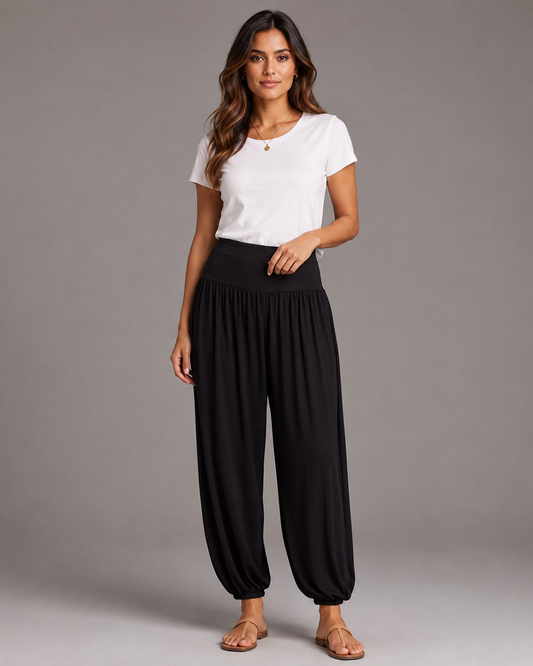 Şalvar Pantalon Siyah