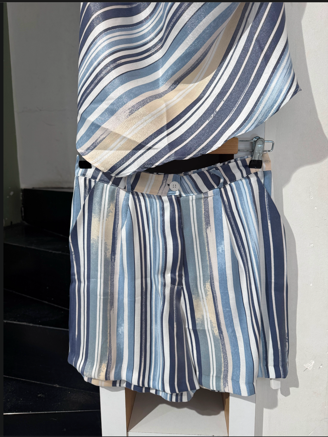 Boyundan Bağlamalı Takım Mavi / s-m-l