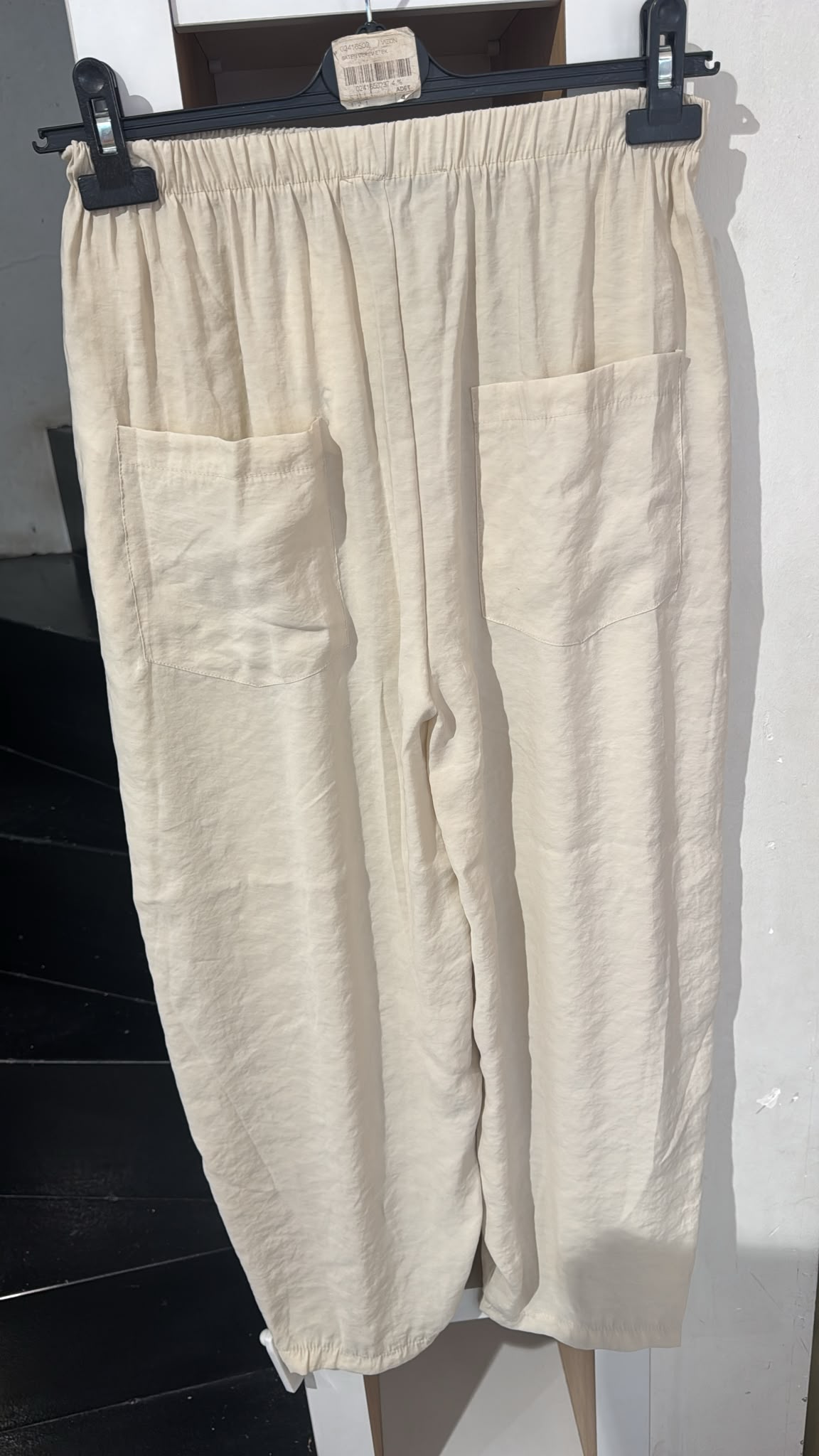 Beli Lastikli Şalvar Pantolon