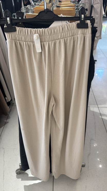 Arkası Lastikli Bol Pantalon
