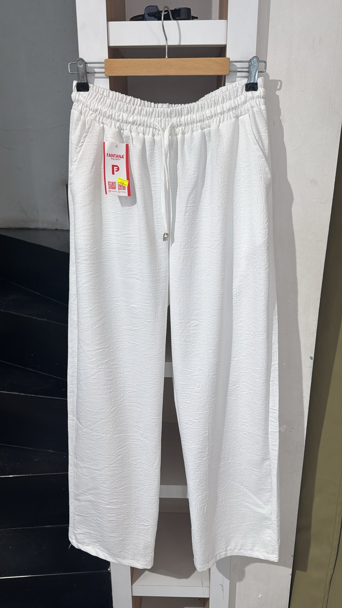 Beli Lastikli Pol Paça Pantolon