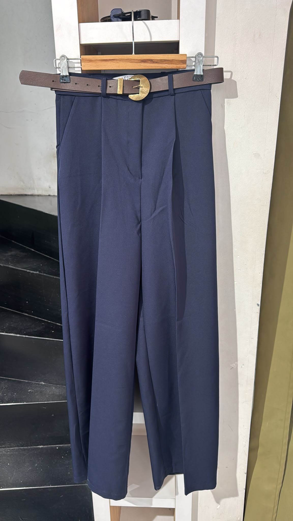 Kemerli Palazzo Pantolon