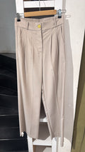 Gold düğmeli Bol paça Pantolon