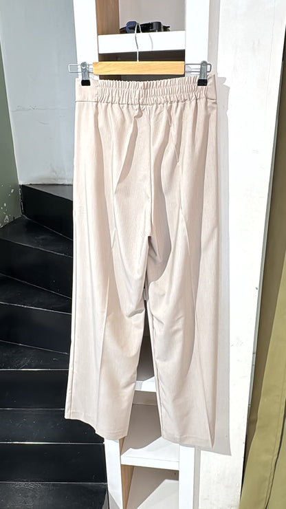 Gold düğmeli Bol paça Pantolon