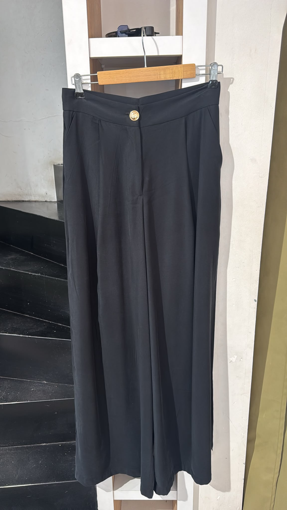 Bol Paça Pantolon (Siyah) M